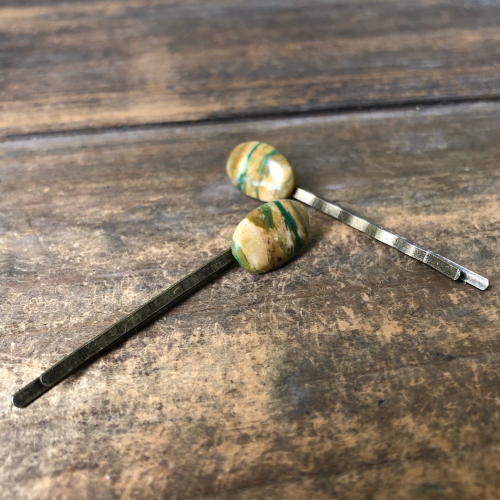Jasper Hair Accessory - Bobby Pin - Picture 3 of 6